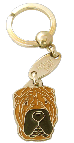 SHAR PEI - pet ID tag, dog ID tags, pet tags, personalized pet tags MjavHov - engraved pet tags online